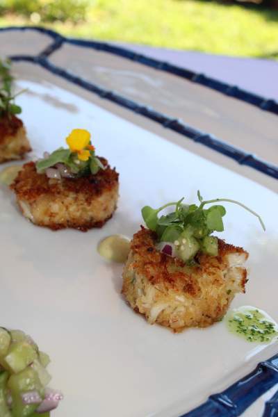 The Tides Crab Cakes
